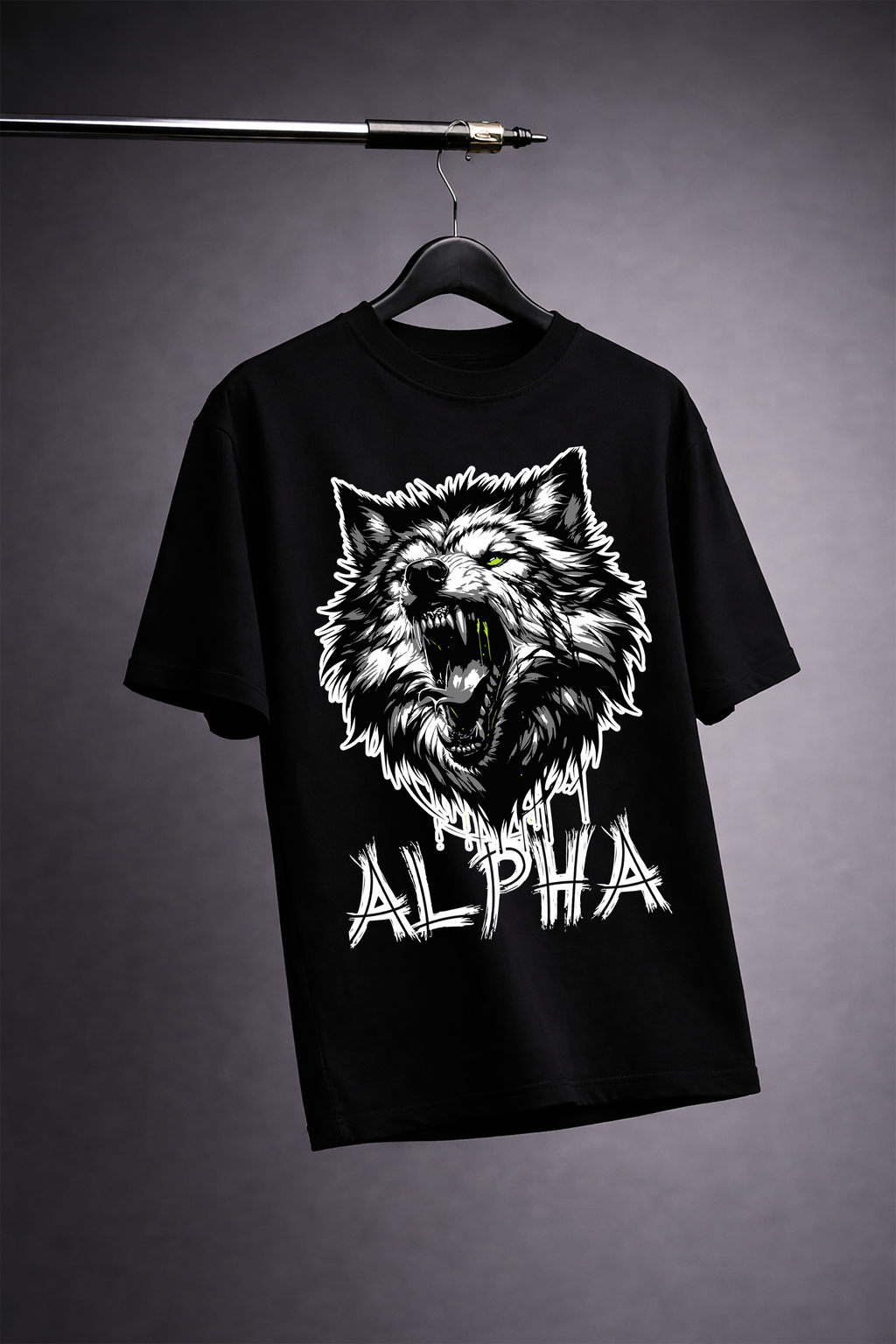 ALPHA - WOLF UNISEX OVERSIZED T-SHIRT