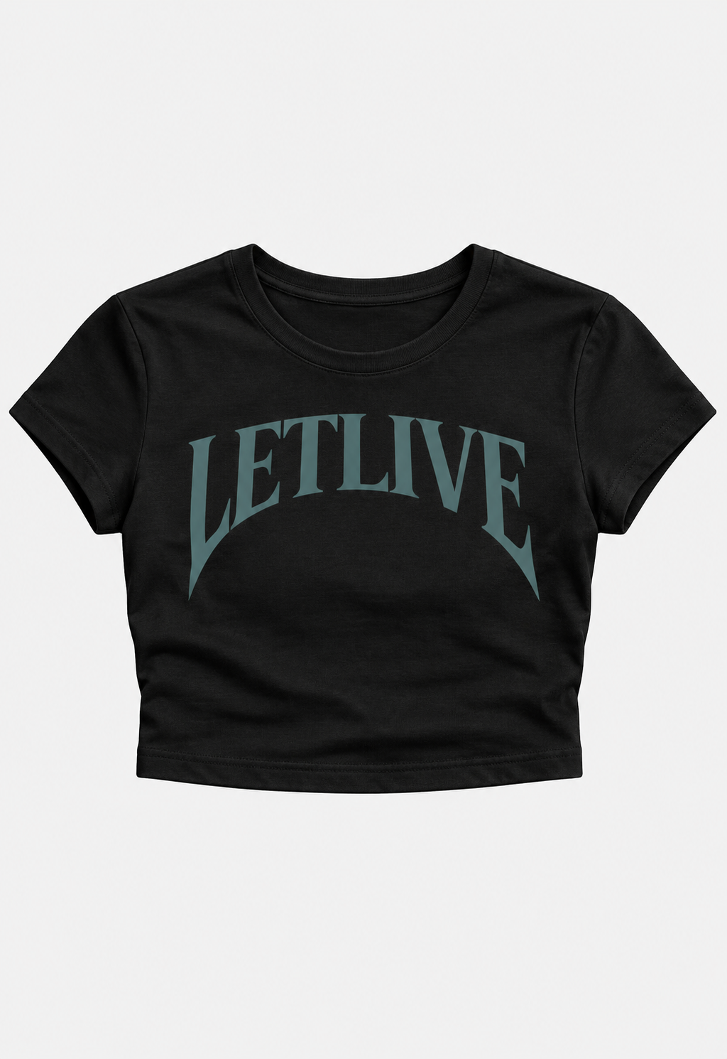 LETLIVE ARC BLACK BABY TEE
