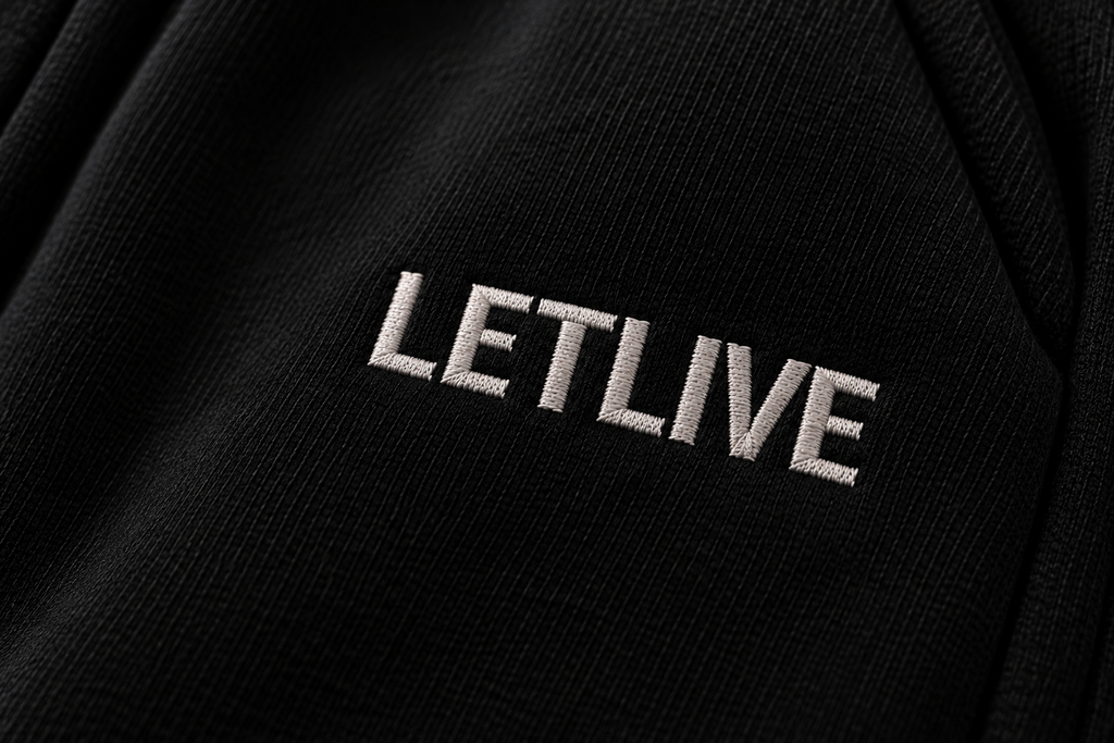LETLIVE SIGNATURE — Black Sweatpants