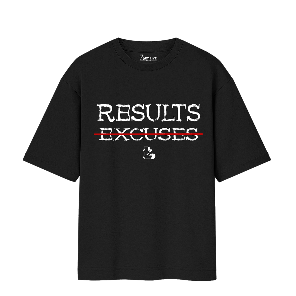 RESULTS EXCUSES OVERSIZED T-shirt