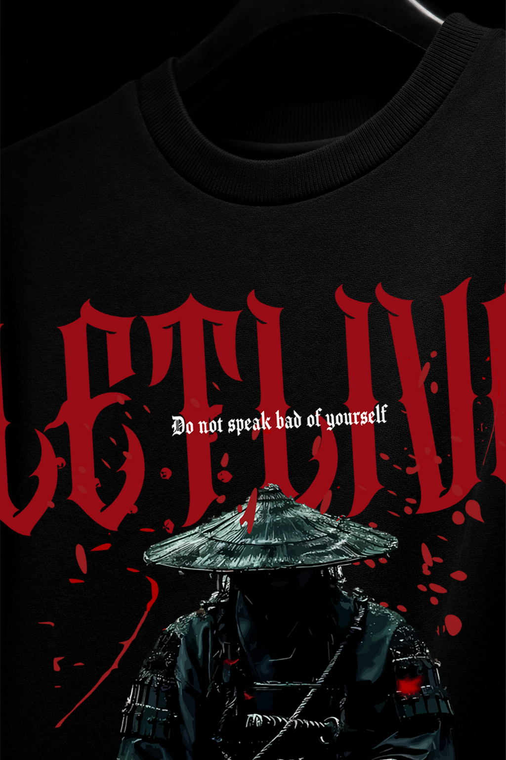 SAMURAI : PEACE UNISEX OVERSIZED T-SHIRT