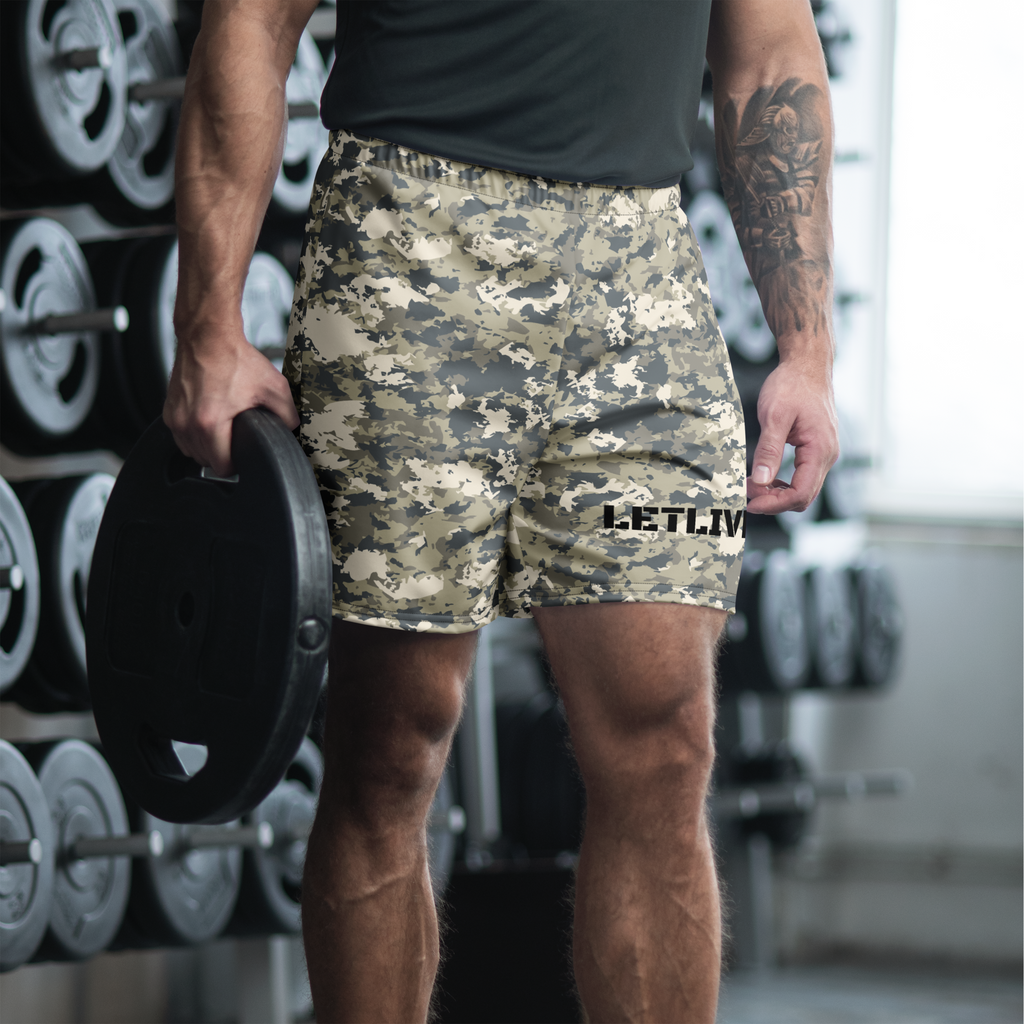CAMOUFLAGE UNISEX SHORTS