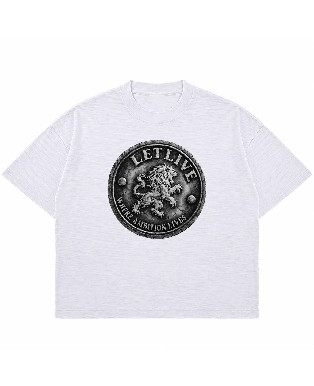 AMBITION SEAL BOXY SLUB T-SHIRT