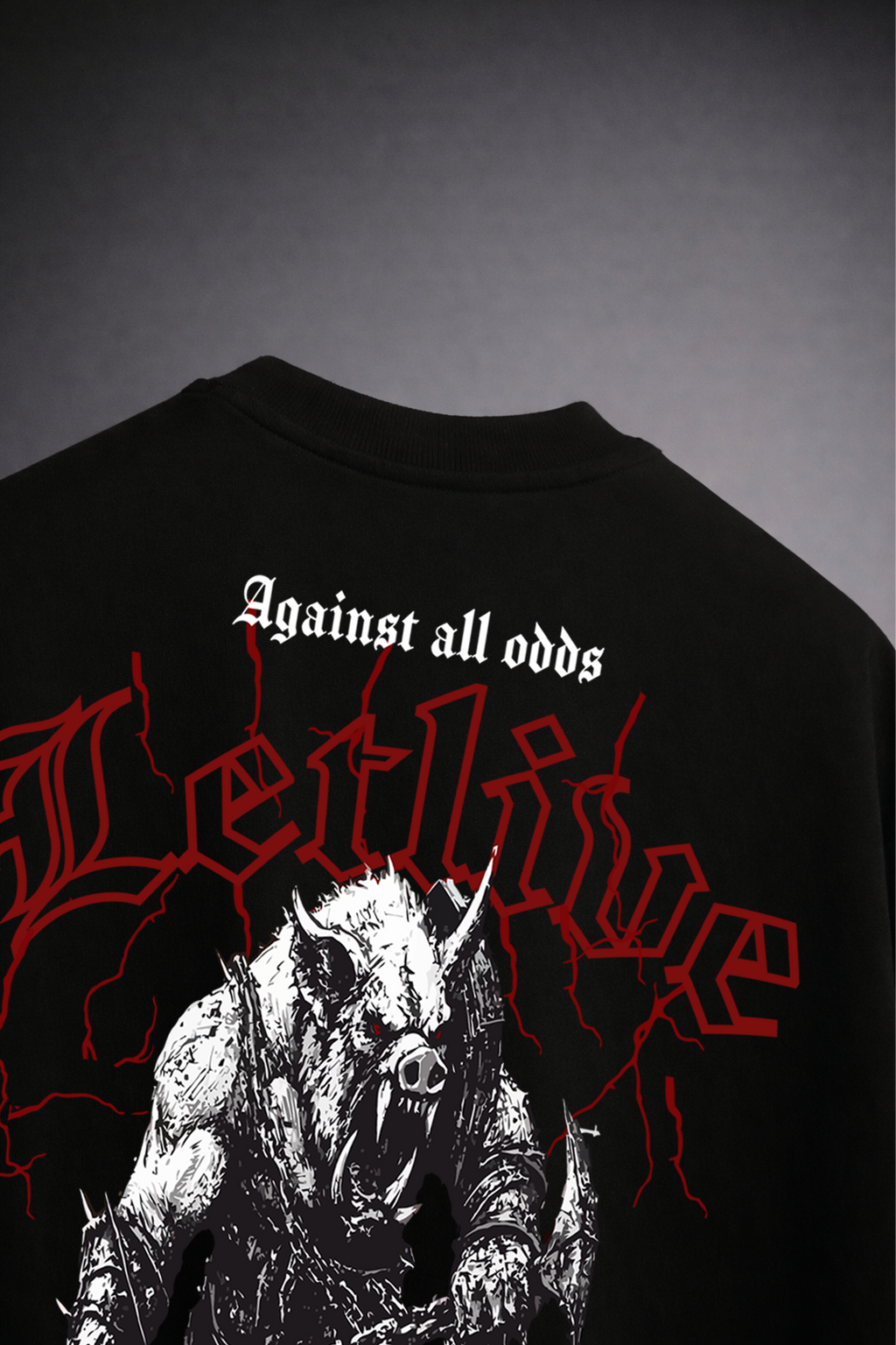 DARK HORROR UNISEX OVERSIZED T-SHIRT