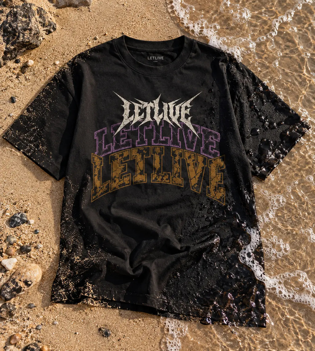ETERNAL LETLIVE  OVERSIZED T-SHIRT