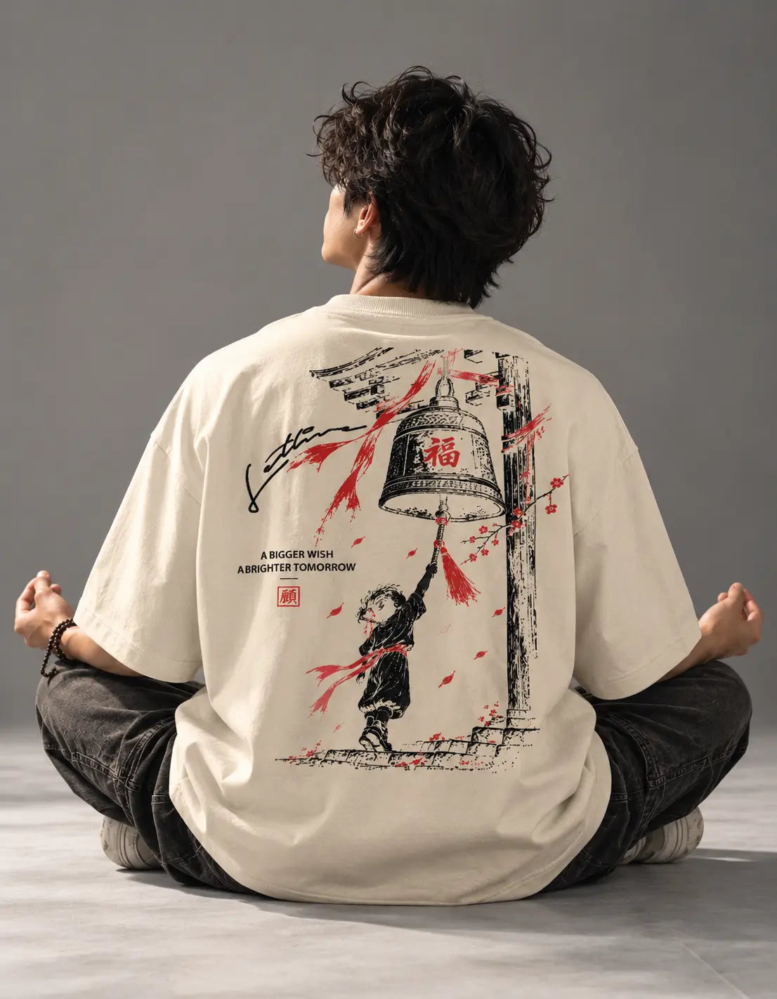 BIGGER WISH OVERSIZED T-SHIRT